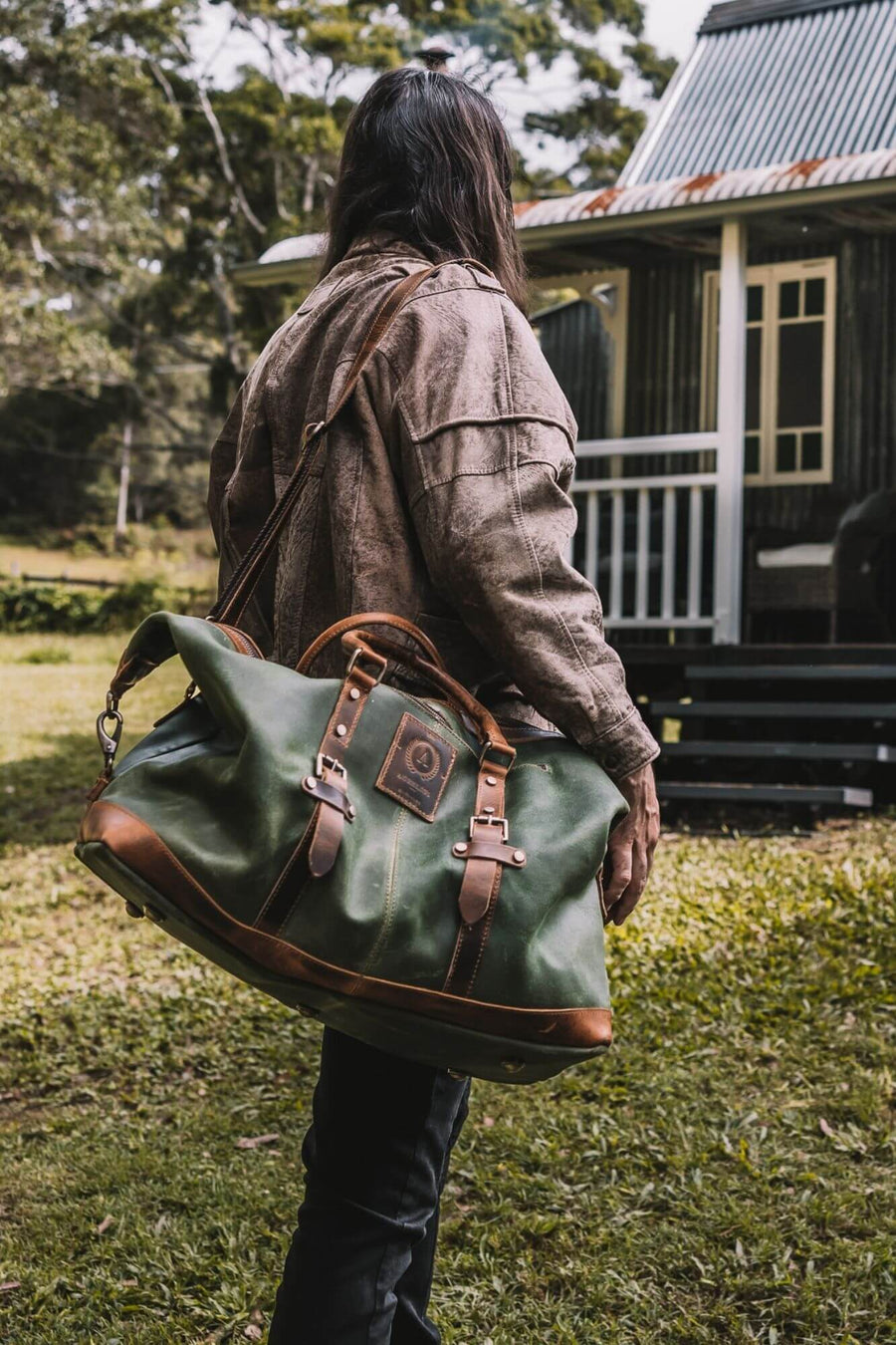 Malinor Leather Weekend Bag - Aurelius Leather