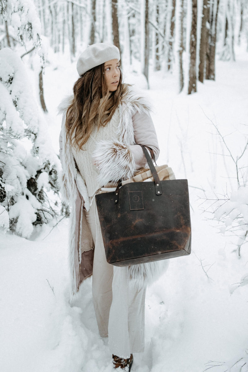 Chester Leather Tote mini - Aurelius Leather