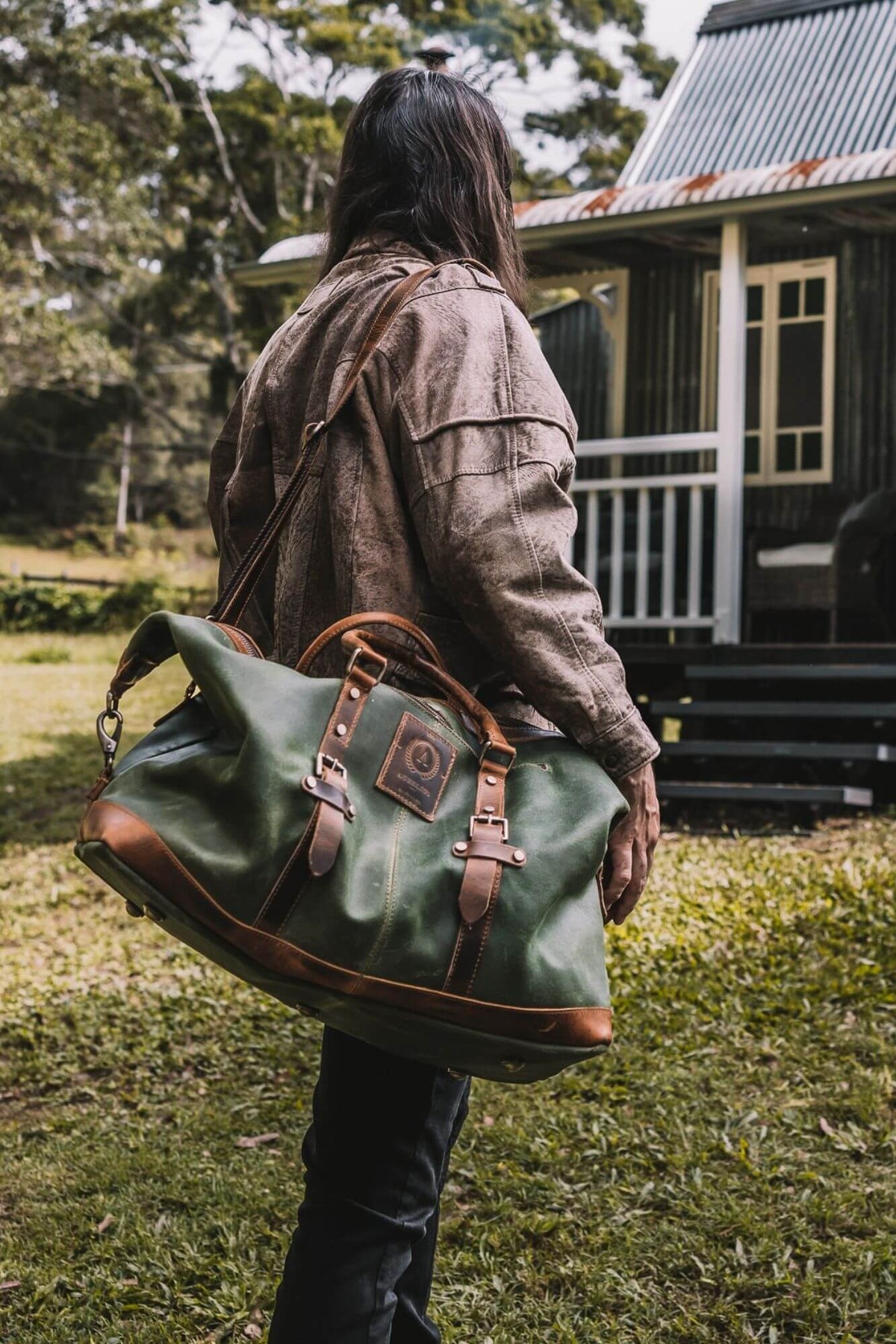 Malinor Leather Weekend Bag - Aurelius Leather